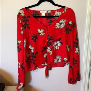 Floral Crop top